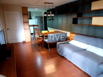 Condos for rent : 2 Beds with Bathtub Large Room Fully furnished Good Location Close to MRT Phra Ram 9  500 m. and CentralPlaza @ Belle Grand Rama 9