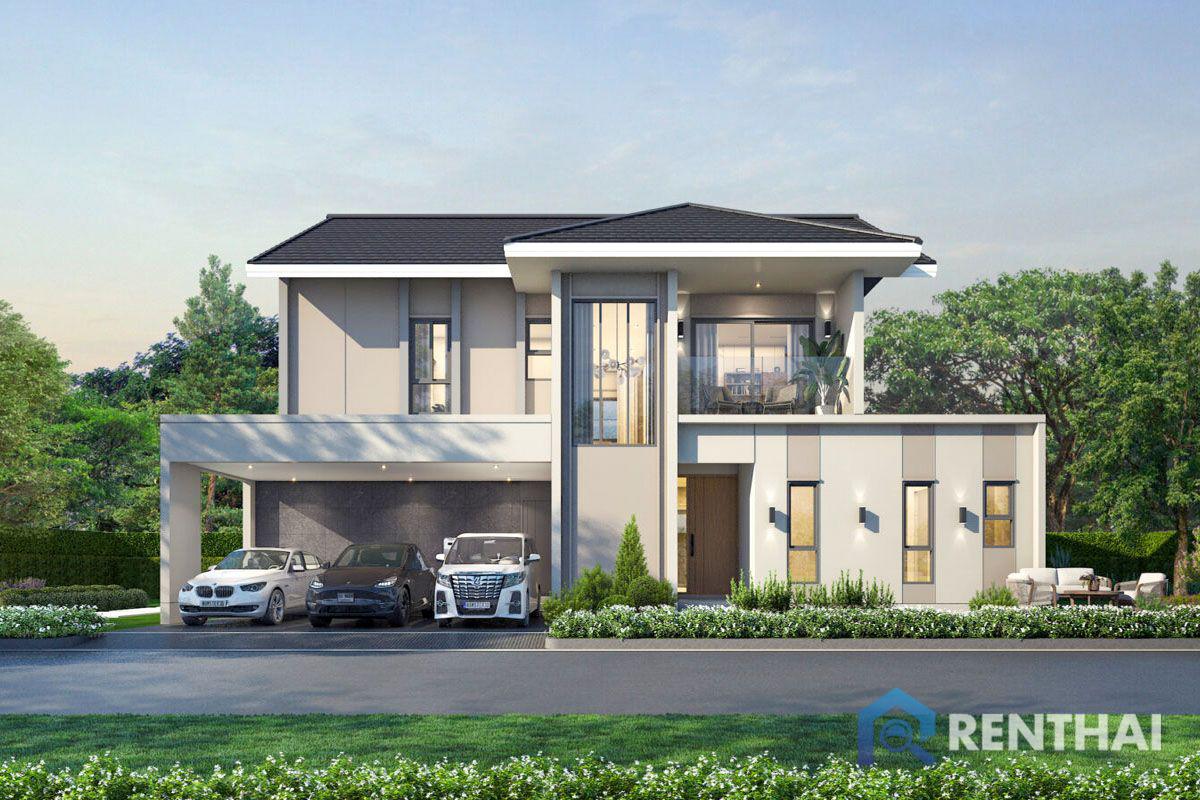 รูป บ้านหรูในพัทยา พร้อมเฟอร์นิเจอร์ครบ ในราคาที่ดีที่สุด - รูปที่ 24/25