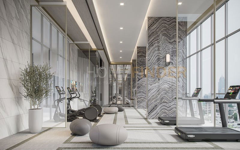 รูป The Crest Park Residences 2 bedrooms, for sale - รูปที่ 3/6