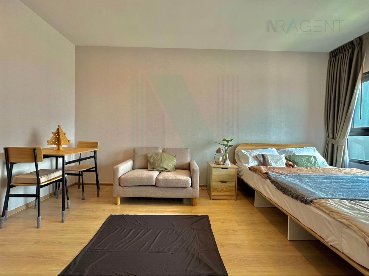picture 🎉 For Rent Condo LIFE RAMA 4-ASOKE Building 1, Floor 19,Studio, Room size 26 sqm - 4/8