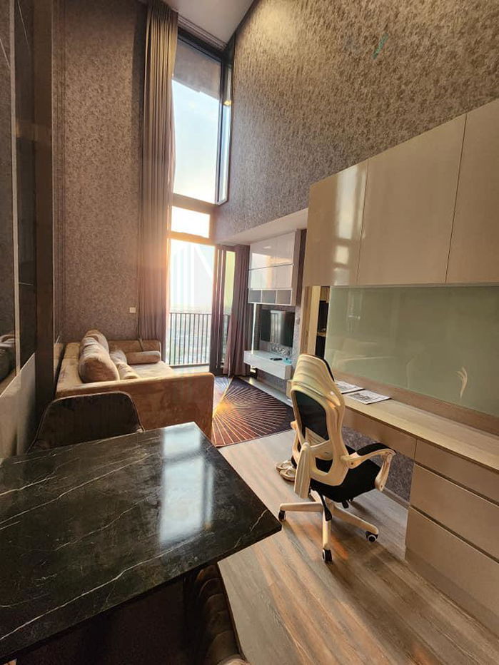 picture 📌 For Sell Condo THE LINE SUKHUMVIT 101 Building 1, Floor 21,Duplex 2 bed room, Room size 42 sqm - 7/8