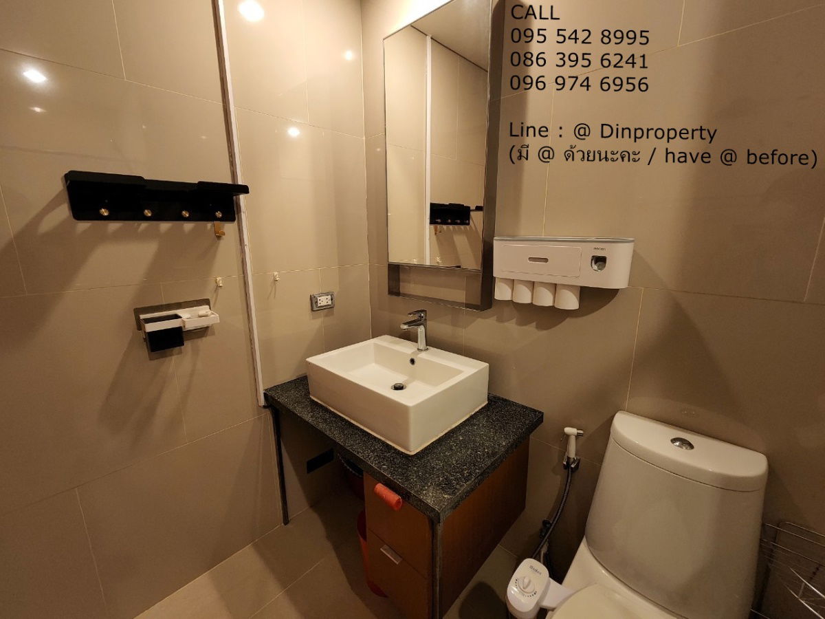 picture Rent Villa Sathorn, Studio ,BTS Krungthonburi, ICONSIAM, Sathorn ,Silom,LINE Official: @dinproperty - 8/10