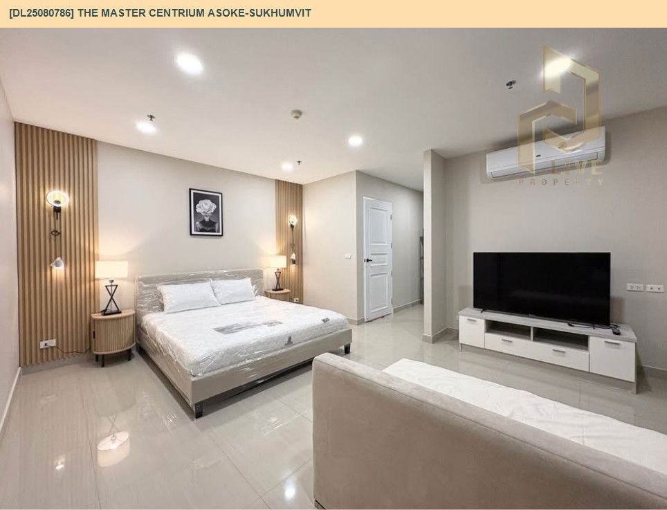 picture DL25080786 Condo for rent, The Master Centrium Asoke-Sukhumvit near BTS Asok, ready to move in, call urgently 0656133286 LineID @655ebbvc - 12/13