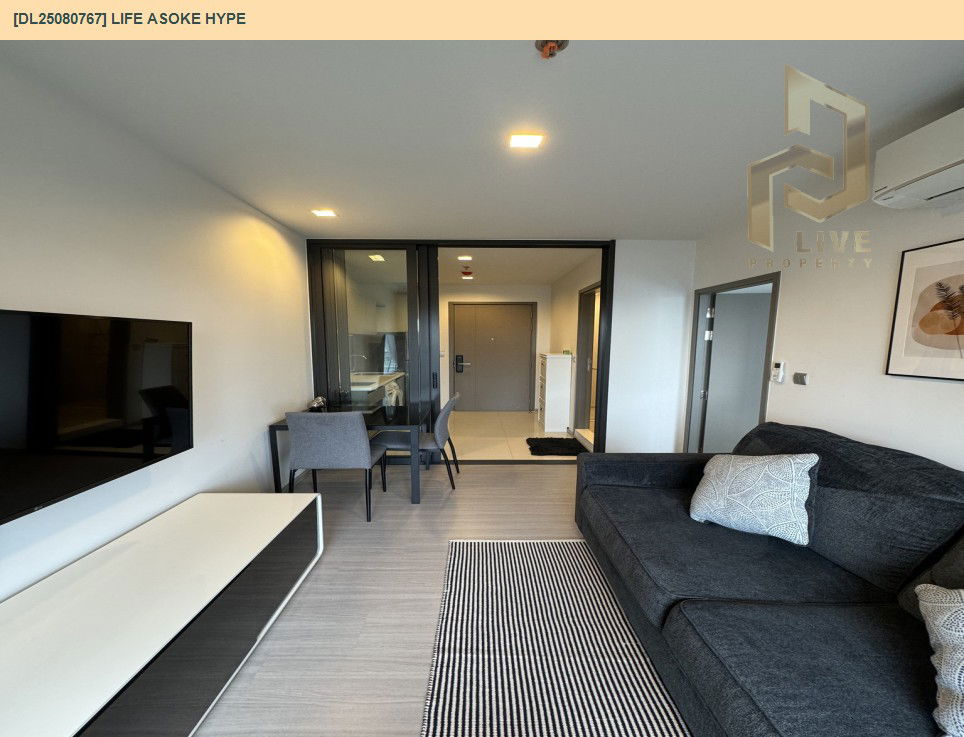 picture DL25080767 Condo for rent, Life Asoke Hype near MRT พระราม 9, ready to move in, call urgently 0656133286 LineID @534wlwof - 6/13