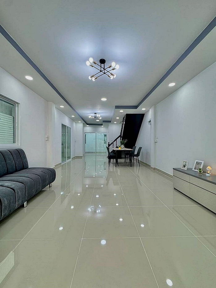 รูป บ้านสวย  รีโนเวทใหม่  หมู่บ้านบัวทอง 2  ทาวน์เฮ้าส์ 3 ห้องนอน   MRT สถานีคลองบางไผ่ อยู่หน้าหมู่บ้าน  ใกล้เซ็นทรัล เวสเกต - รูปที่ 8/28