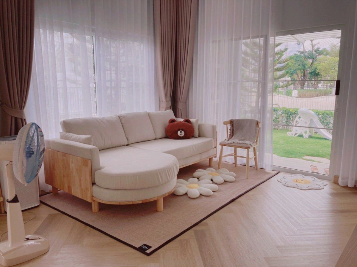 รูป 🏡 ให้เช่าบ้าน Villaggio 2 ศรีนครินทร์-บางนา ตกแต่งสไตล์โฮมมี่ พร้อมเข้าอยู่ บ้านหลังมุมเป็นส่วนตัว - รูปที่ 4/28