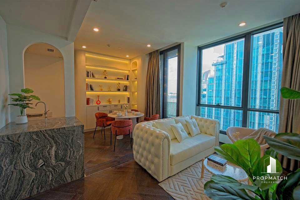 รูป  ✨Flash Deal ✨ The Esse Sukhumvit 36 ( 2Bed 2Bath 77SQM.) แต่งครบพร้อมอยู่ !! เพียง 100,000 บาทต่อเดือน Tel.0981315848 @propmatch - รูปที่ 3/6