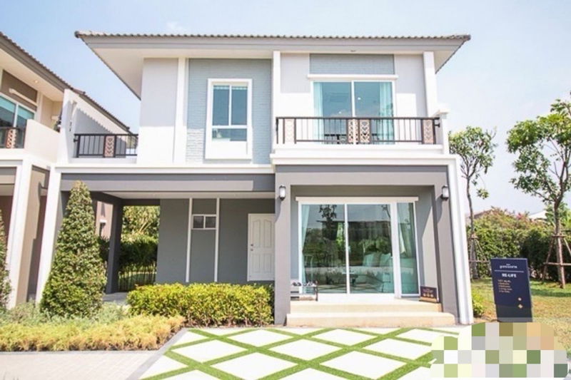 บ้านเดี่ยวให้เช่า : ให้ เช่า บ้านเดี่ยว M1269 ภัสสร เพรสทีจ ลุกซ์ พัฒนาการ 135 ตรม 40 ตรว