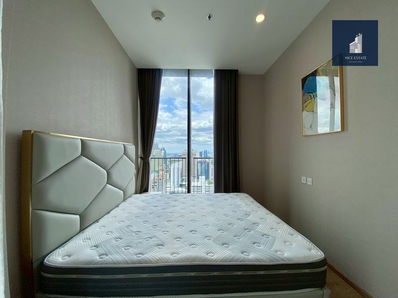 รูป Noble BE19 BTS Asoke 1Bed 1Bath Corner unit with King Bed Take City View - รูปที่ 7/11