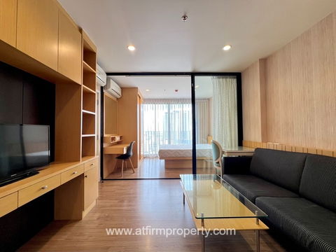 💥💥ปล่อยเช่า Condo The Tree Interchange 1BED 36 ตร.ม.ตึก B ชั้น 15 ห้องสวย แต่งครบ ใกล้ MRT เตาปูน/ MRT บางโพ สนใจ LINE: @atfirm💥💥