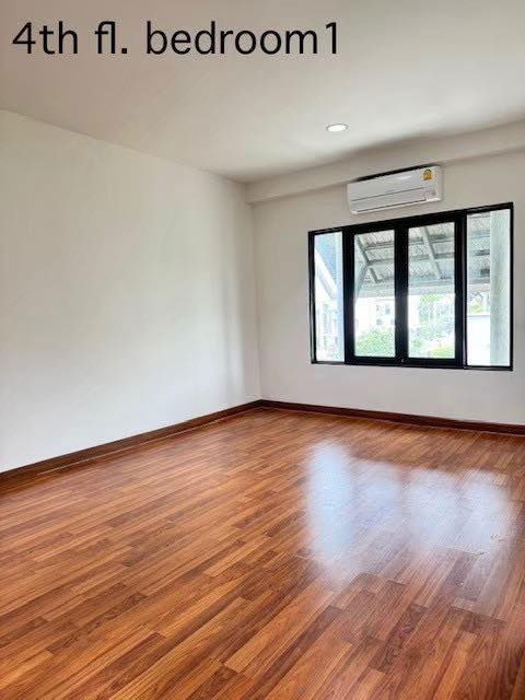picture WS2717 🏡 Townhome for rent, 4 floors - Areeya Mandarina Sukhumvit 77, corner unit, shady atmosphere, only 50,000 baht/month. - 14/17