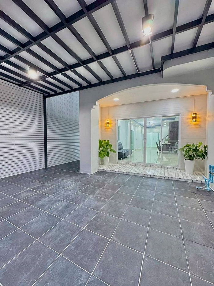 รูป บ้านสวย  รีโนเวทใหม่  หมู่บ้านบัวทอง 2  ทาวน์เฮ้าส์ 3 ห้องนอน   MRT สถานีคลองบางไผ่ อยู่หน้าหมู่บ้าน  ใกล้เซ็นทรัล เวสเกต - รูปที่ 4/28