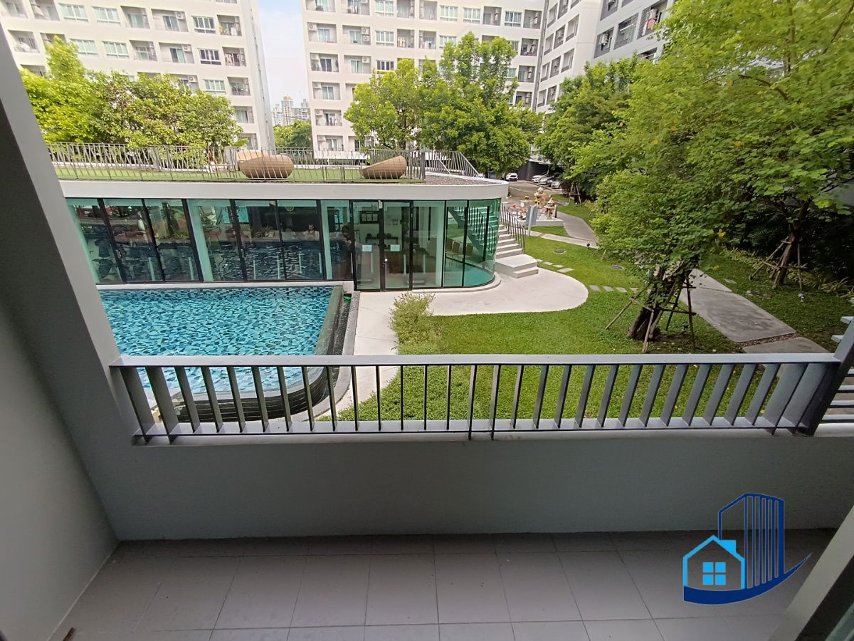รูป 45 ตร.ม ห้องมุม วิวสระ ระเบียงกว้าง ห้องสวย - รูปที่ 17/19