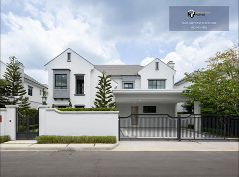 Nantawan Rama 9-New Krungthepkreetha | Luxury house, beautifully decorated, ready to move in #2025082511526