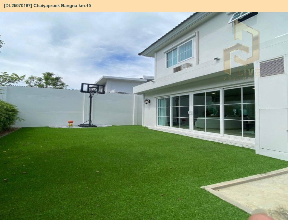 picture DL25070187 Single house for rent at Chaiyapruek Bangna km.15, ready to move in. Call 0638692663 Line ID @655ebbvc - 13/13