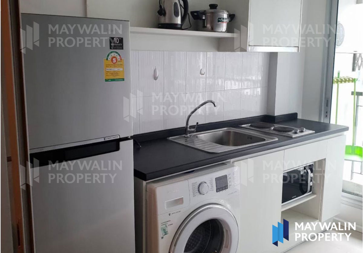 picture For Rent Aspire Rama 9 🚇 Next MRT Rama 9 | 1 Bedroom 32 Sq.m.| 12,000 Bath 📲 Line ID: Junesone520 - 4/8