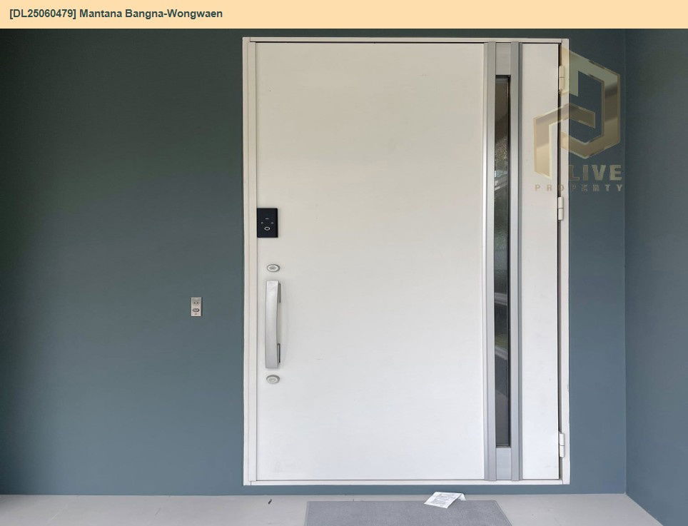 picture DL25060479 Single house for rent, Mantana Bangna-Wongwaen, ready to move in. Call 0638692663 LineID @655ebbvc - 3/18