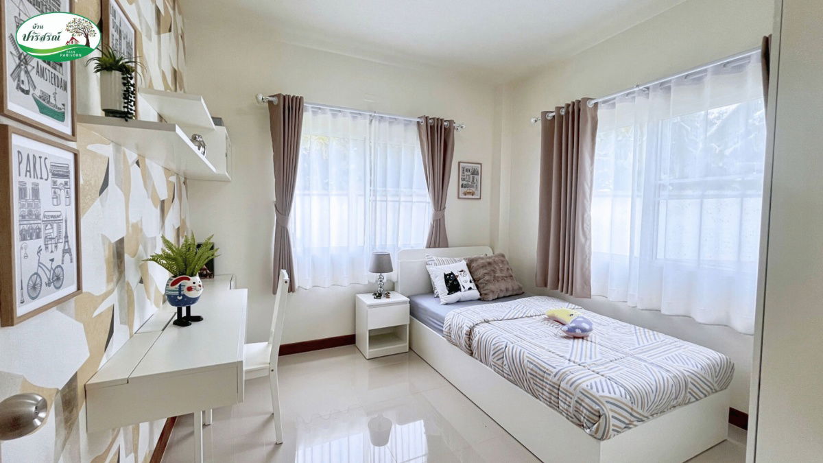picture House for sale with furniture, 1 baht of gold given away - 36/44