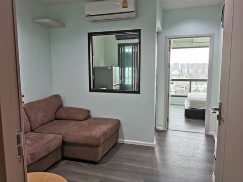 💥💥ปล่อยเช่าห้องพร้อมอยู่!! The Stage Taopoon Interchange 1Bed 33 ตร.ม.ชั้น 16 ใกล้ MRT บางโพ/MRT เตาปูน นัดดูห้องได้ที่ LINE ID: @atfirm💥💥