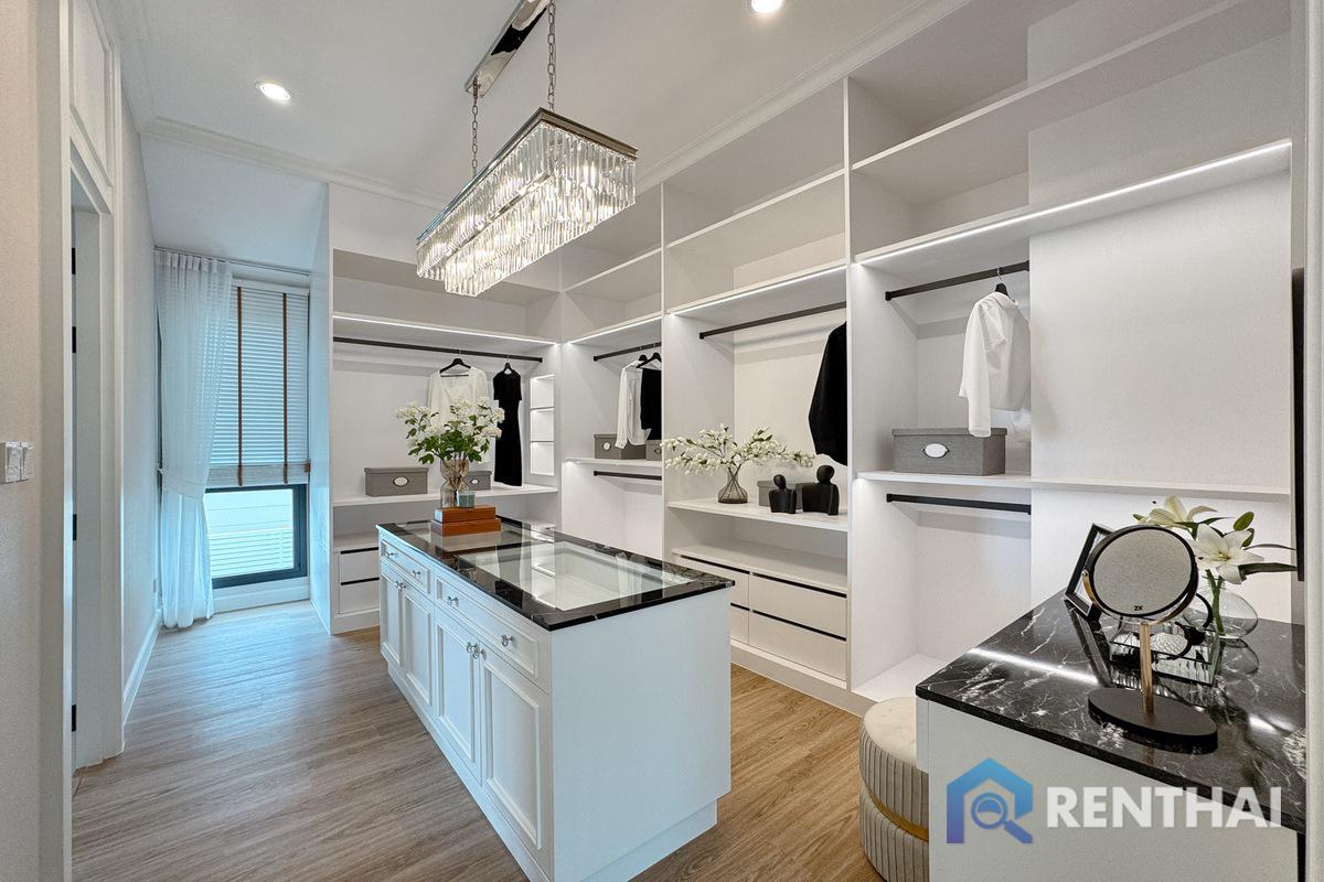 รูป บ้านหรูในพัทยา พร้อมเฟอร์นิเจอร์ครบ ในราคาที่ดีที่สุด - รูปที่ 14/25