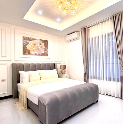 บ้านเดี่ยว MRT ศรีเทพา : ด่วน ขายบ้านเดี่ยวมีสระว่ายน้ำในตัว ราคา 9.9 ล้านบาท ที่ TW. Garden Hill 