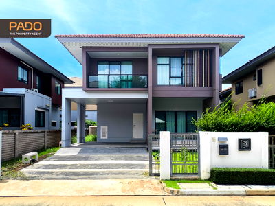 บ้านเดี่ยว นิคมอุตสาหกรรม​บางกะดี : ขายบ้านเดี่ยว บุราสิริ รังสิต พื้นที่ 58.8 ตร.ว. 3 นอน 3 น้ำ 