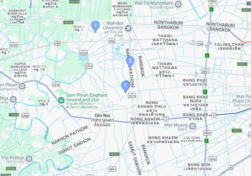 รูป บ้านเดี่ยว เนื้อที่ทั้งหมด 212.8 ตารางเมตร 190/3 หมู่บ้านนาราวดี ตำบลกระทุ่มล้ม อำเภอสามพราน นครปฐม ราคา 2,860,000 บาท - รูปที่ 2/2
