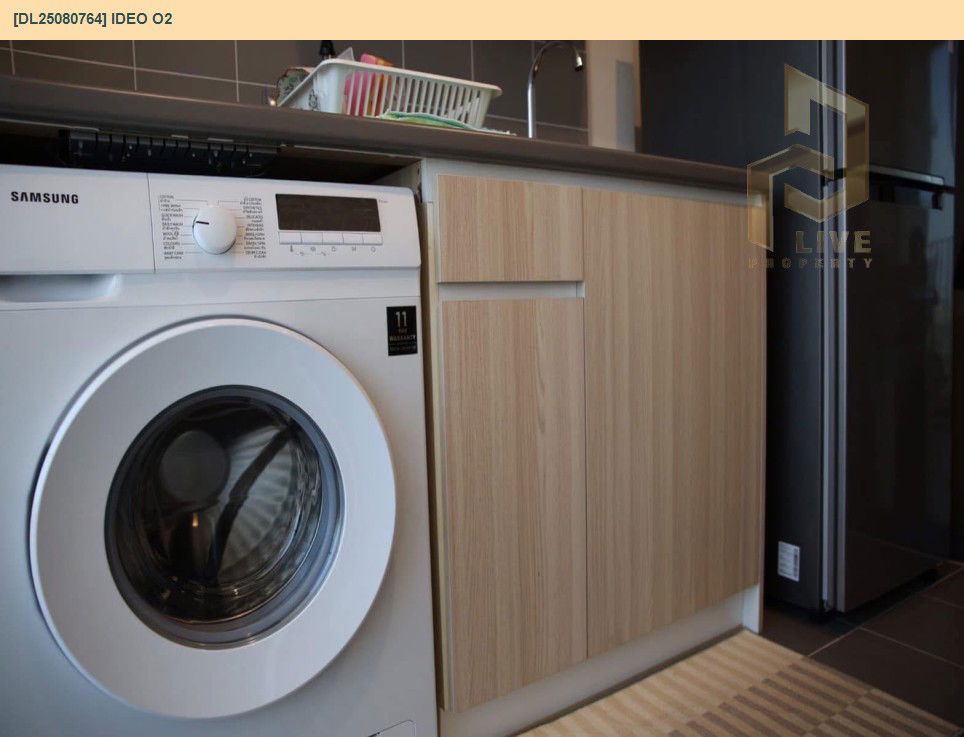 รูป DL25080764 ให้เช่าคอนโด ไอดีโอ โอทู (IDEO O2) ใกล้ BTS บางนา พร้อมเข้าอยู่ โทรด่วน 0638692663 LineID @655ebbvc - รูปที่ 11/21