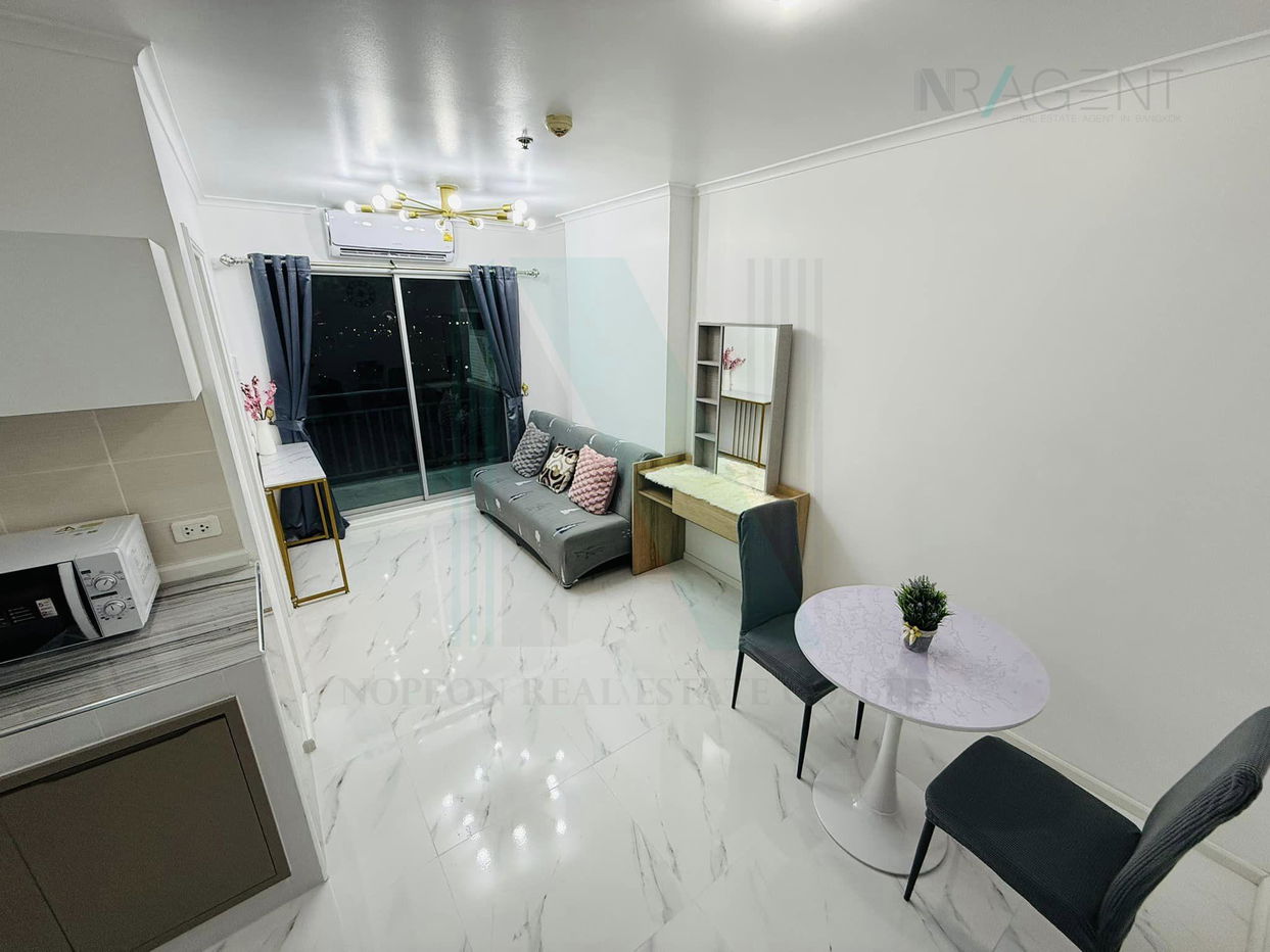 picture 📌 For Rent Condo LUMPINI VILLE RATBURANA - RIVERVIEW Building 1, Floor 23,1 bed room, Room size 30.00 sqm - 6/8