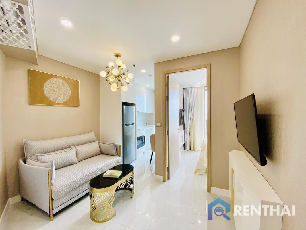 รูป ขายคอนโด Copacabana Jomtien 1 ห้องนอนตกแต่งครบพร้อมอยู่ วิวทะเล - รูปที่ 2/25