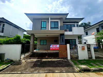 บ้านเดี่ยว เขตบางขุนเทียน : ขายบ้านเดี่ยว ซีรีน พระราม2 – ท่าข้าม (Zerene Rama 2-Tha Kham) ถนนเลียบวงแหวนกาญจนาภิเษกรอบนอก ฝั่งใต้ พระราม2 สุขสวัสดิ์ ท่าข้าม บางขุนเทียน 