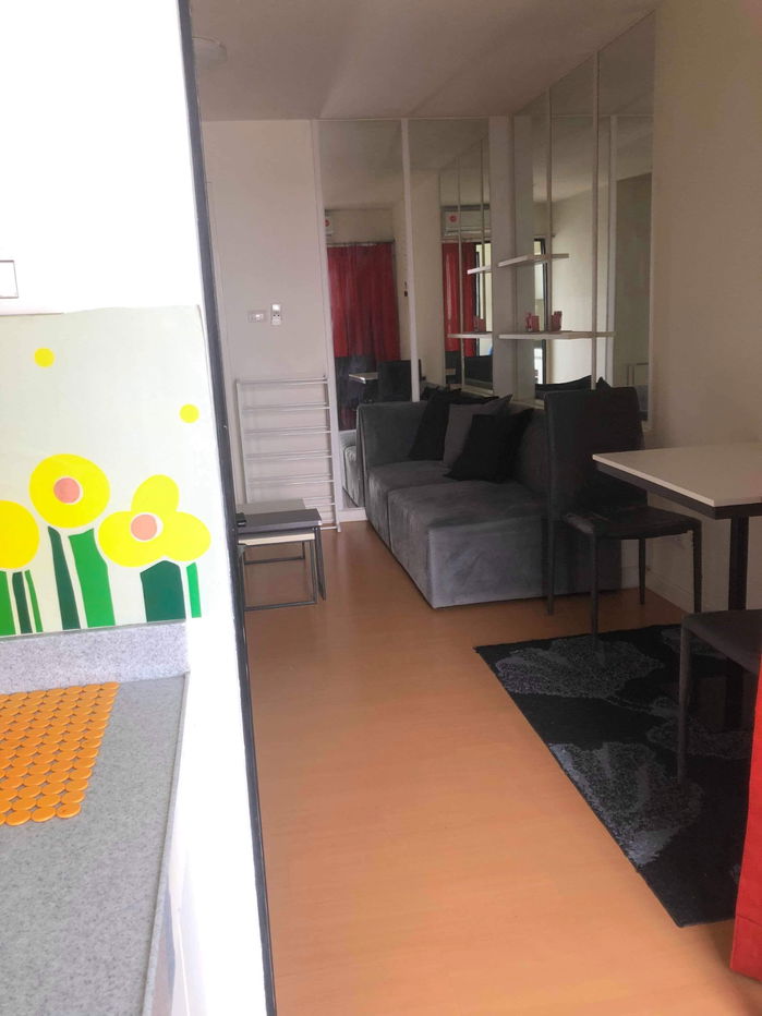 รูป ไอคอนโด สุขาภิบาล2 ห้องขนาด 31 ตร.ม.  ตึก A3 ชั้น 8   1 ห้องนอน  1 ห้องน้ำ  1 ห้องครัว  เฟอร์นิเจอร์ พร้อมเข้าอยู่ - รูปที่ 2/23