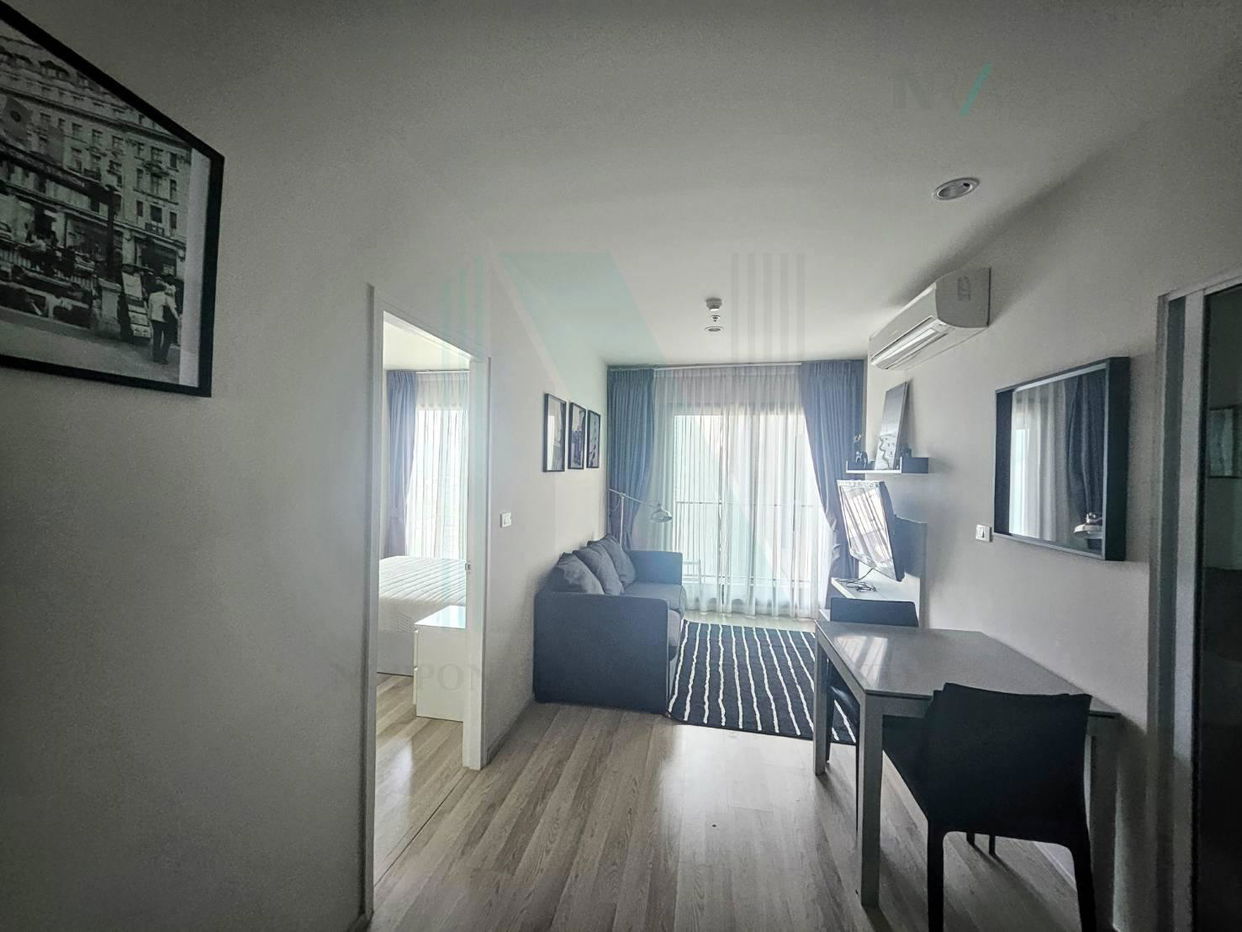 รูป ให้เช่าคอนโด เซ็นทริค รัชดา-ห้วยขวาง อาคาร 1 ชั้น 11 1 ห้องนอน ขนาด 36 ตรม ใกล้ ตลาดสดห้วยขวาง - รูปที่ 1/8