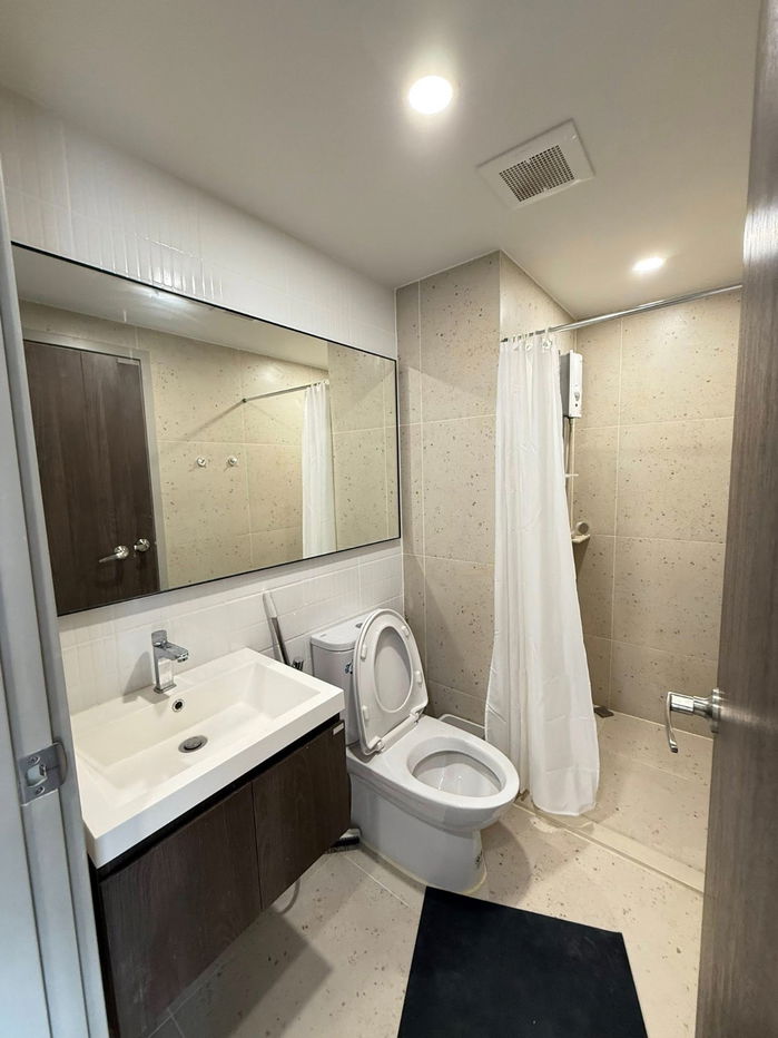 picture 🏢 For rent Nue Cross Khukot near 🚇 BTS Khukot, short-term rental 6 months 💸 Price 18,000 baht/month, fully furnished + appliances - 9/10