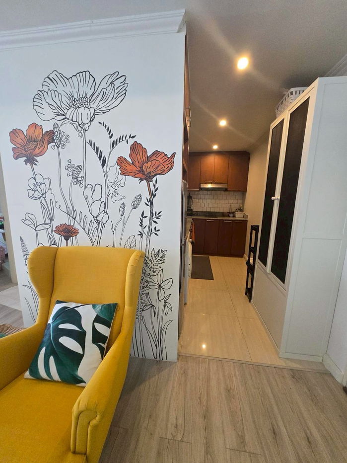 picture Condo for rent: (inner Bangkok view), 57 sq m, 1 bedroom, 1 bathroom, near MRT - 9/32
