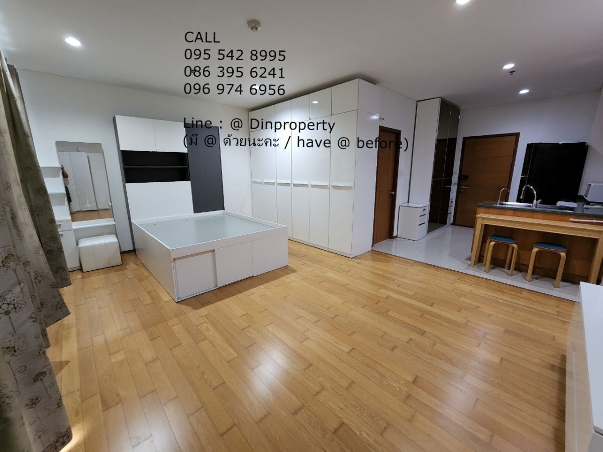 picture Rent Villa Sathorn, Studio ,BTS Krungthonburi, ICONSIAM, Sathorn ,Silom,LINE Official: @dinproperty - 6/10