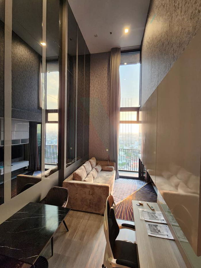picture 📌 For Sell Condo THE LINE SUKHUMVIT 101 Building 1, Floor 21,Duplex 2 bed room, Room size 42 sqm - 2/8