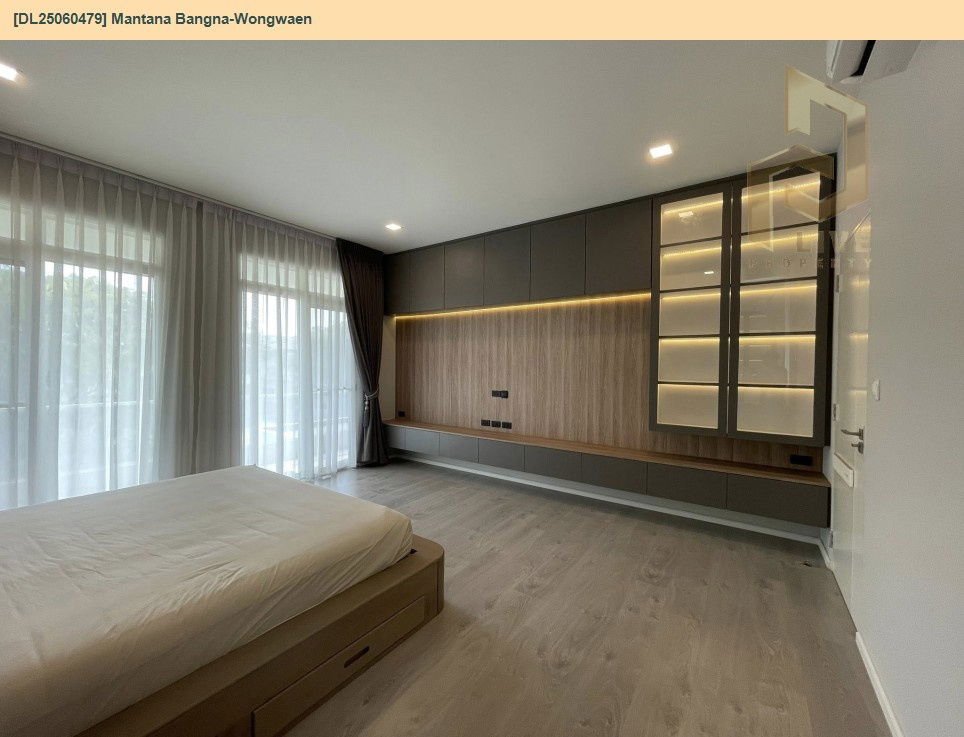 picture DL25060479 Single house for rent, Mantana Bangna-Wongwaen, ready to move in. Call 0638692663 LineID @655ebbvc - 9/18