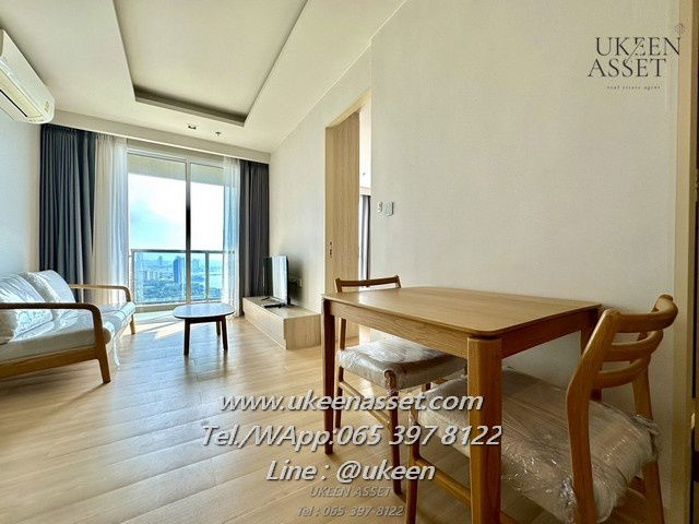 รูป UK01-086 ให้เช่าคอนโดสวยพร้อมอยู่ Yuu Condo ศรีราชา : 1 ห้องนอน 45 ตร.ม. วิวทะเลเต็มตา เฟอร์+เครื่องใช้ไฟฟ้าครบ | 20,000 บาท/เดือน - รูปที่ 4/25