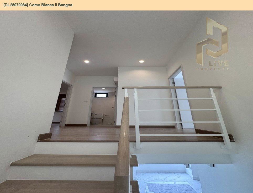 รูป DL25070051  ให้เช่าบ้านเดี่ยว โคโม่ เบียงก้า 2 บางนา (Como Bianca II Bangna) พร้อมเข้าอยู่ โทรด่วน 0638692663 LineID@655ebbvc - รูปที่ 5/12