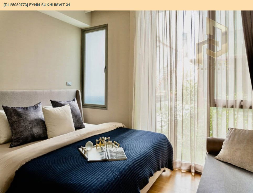 picture DL25080773 Condo for rent, FYNN Sukhumvit 31 near MRT สุขุมวิท, ready to move in, call urgently 0656133286 LineID @655ebbvc - 28/28