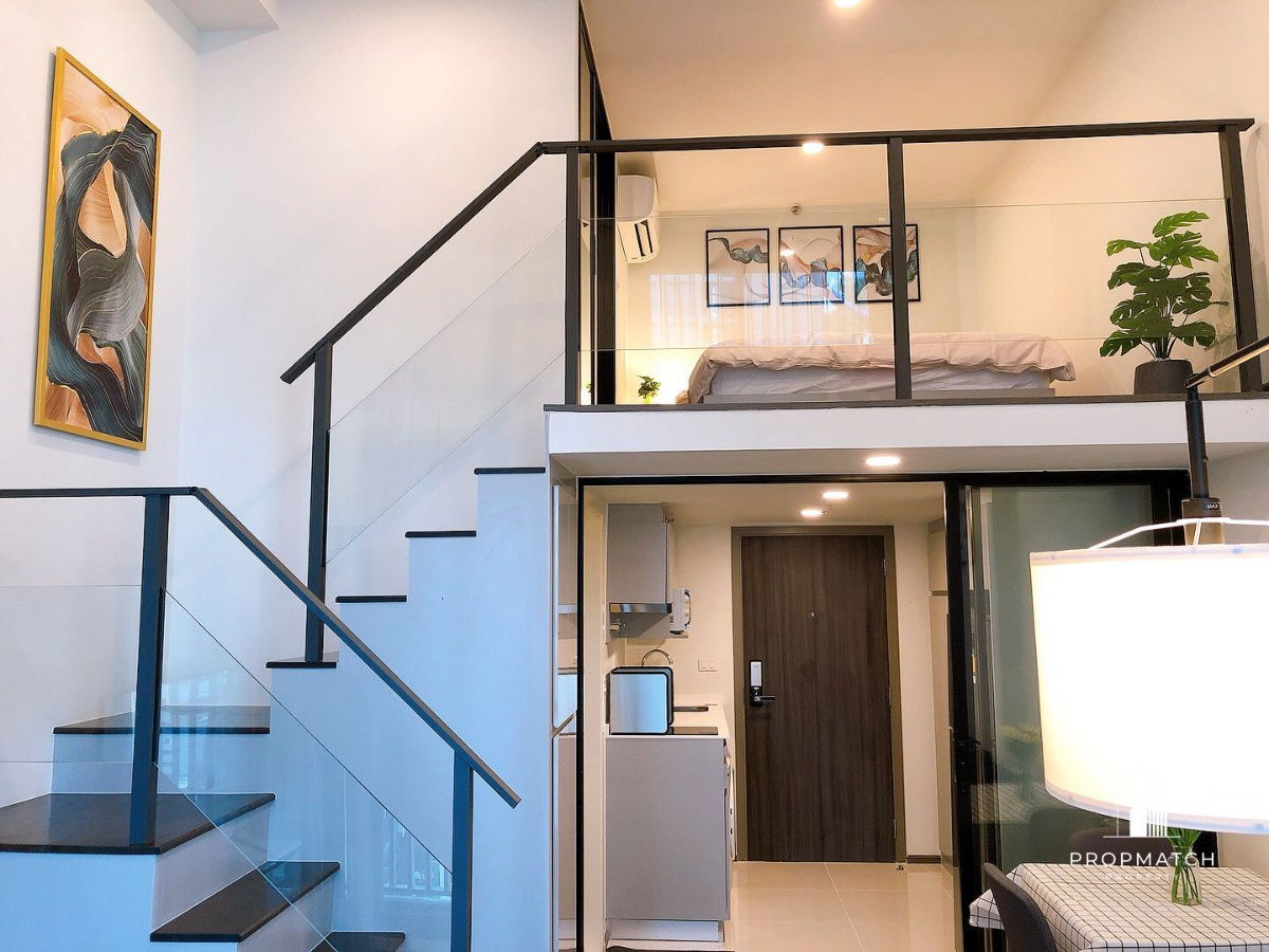 รูป ✨Flash Deal ✨ KnightsBridge Space Rama 9 ( 1Bed 1Bath 38 SQM.) แต่งครบพร้อมอยู่ !! เพียง 30,000 บาทต่อเดือน Tel.0981315848 @propmatch - รูปที่ 6/10