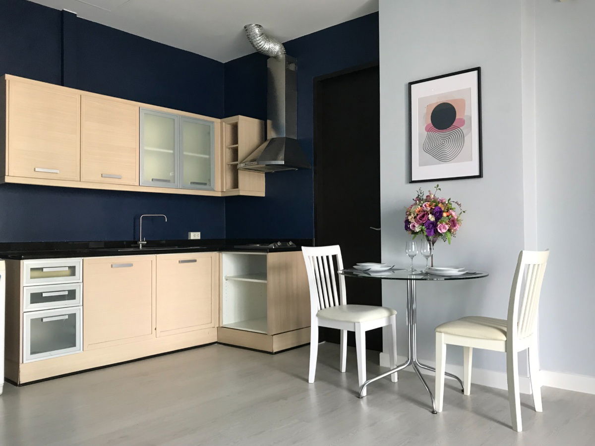 picture For Rent : Baan Klang Krung Siam - Pathumwan  (1 bed) 54 sq.m. 24,000 THB  Tel. 0642698033 Mew  - 2/10