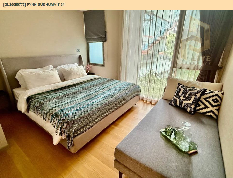 picture DL25080773 Condo for rent, FYNN Sukhumvit 31 near MRT สุขุมวิท, ready to move in, call urgently 0656133286 LineID @655ebbvc - 13/28