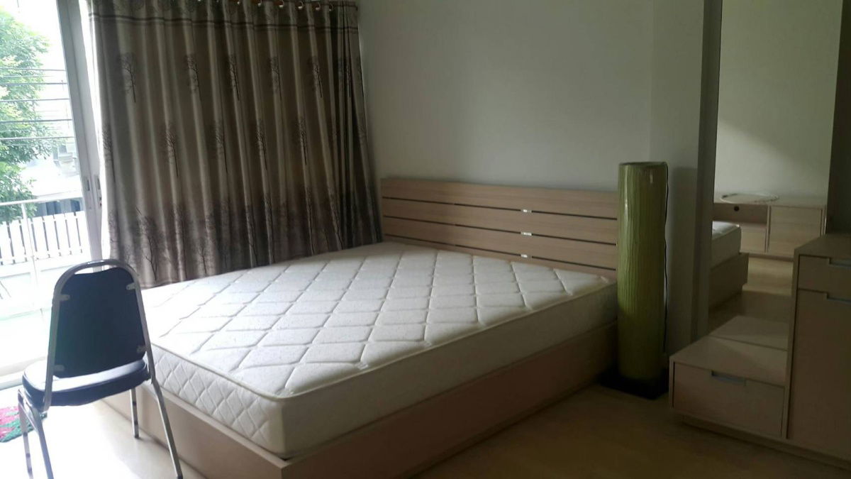 picture For rent: Noble Cube Phatthanakan, beautiful house, ready to move in, no neighbors in front of the house. - 1/12