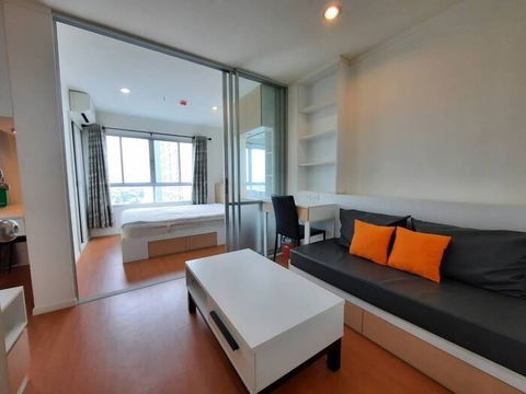 💥💥ปล่อยเช่าห้องพร้อมอยู่!! คอนโด Lumpini Park รัตนาธิเบศร์ 1BED 26 ตร.ม. ตึก C ชั้น 23 ติดMRT บางกระสอ สอบถาม LINE ID: @atfirm💥💥