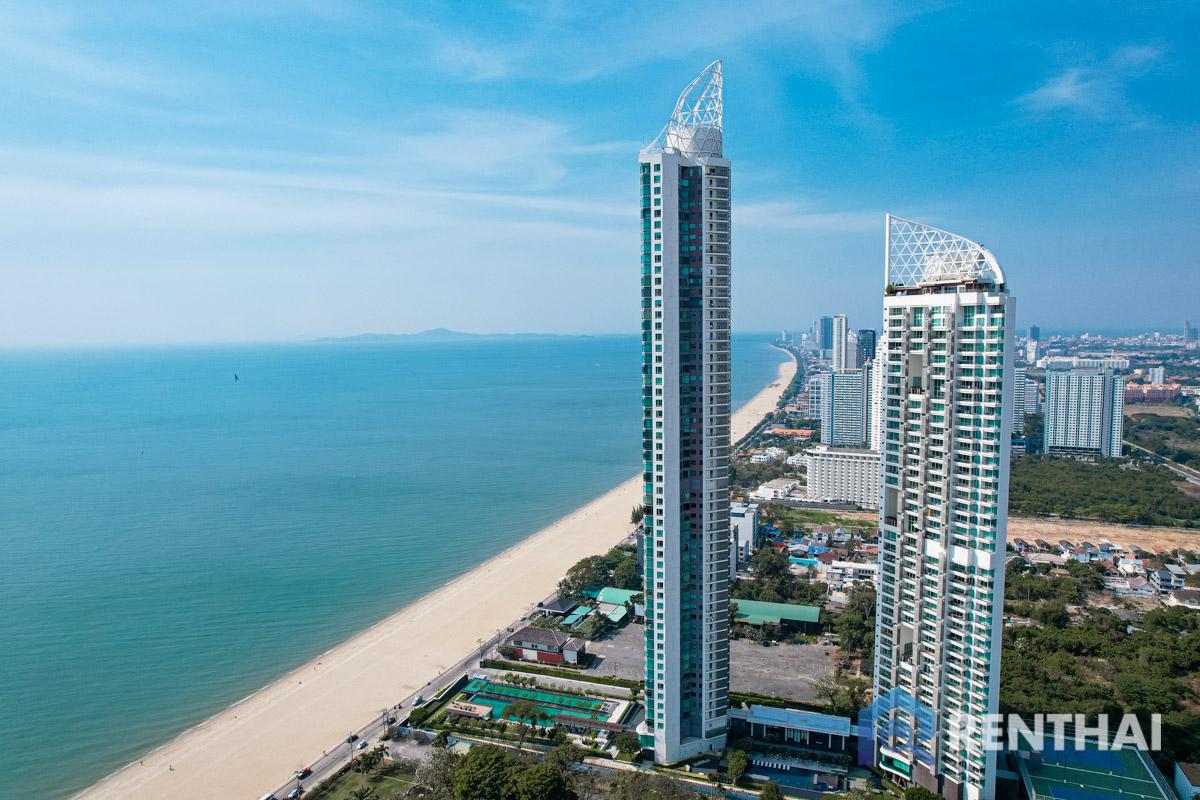 รูป ขายคอนโด  Reflection Jomtien คอนโดหรู ติดหาดจอมเทียน 2 ห้องนอน 103 ตร.ม. วิวทะเลบนชั้น 40 วิวสวยมาก - รูปที่ 22/25