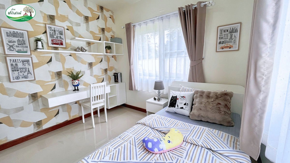 picture House for sale with furniture, 1 baht of gold given away - 32/44