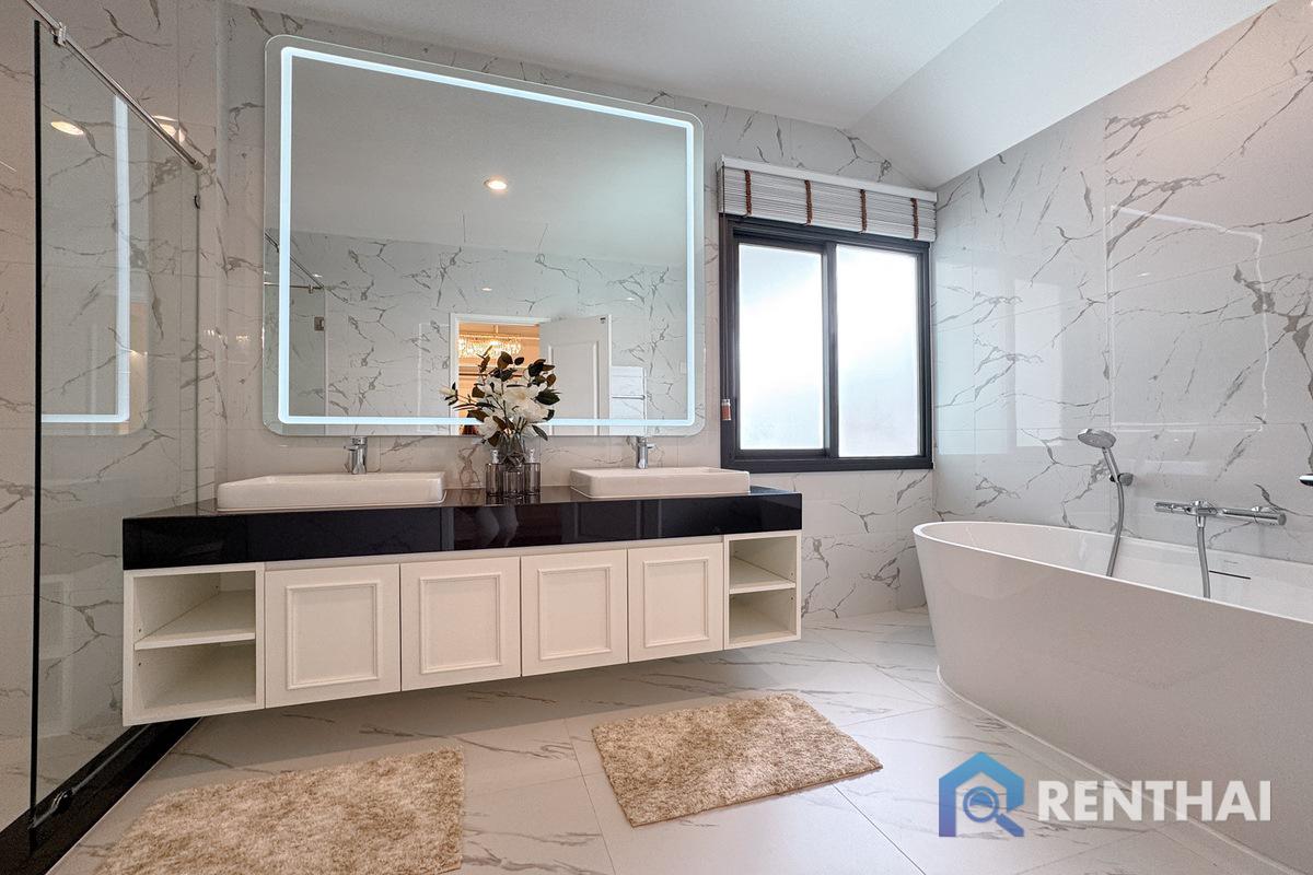 รูป บ้านหรูในพัทยา พร้อมเฟอร์นิเจอร์ครบ ในราคาที่ดีที่สุด - รูปที่ 18/25
