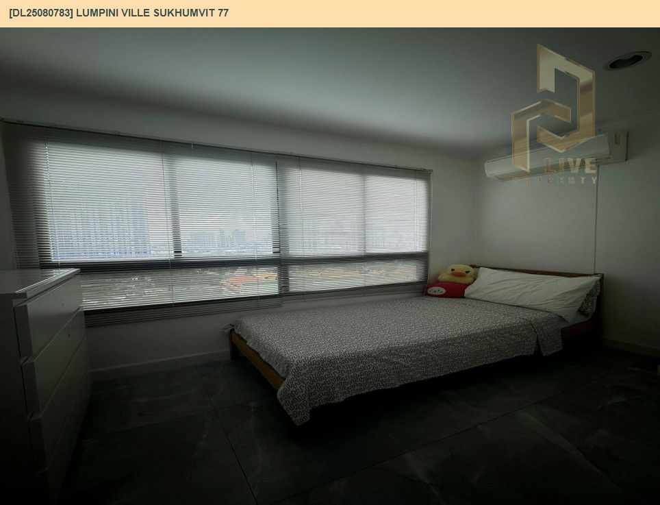 picture DL25080783 Condo for rent, Lumpini Ville Sukhumvit 77 near BTS On Nut, ready to move in, call urgently 0656133286 LineID @655ebbvc - 4/11